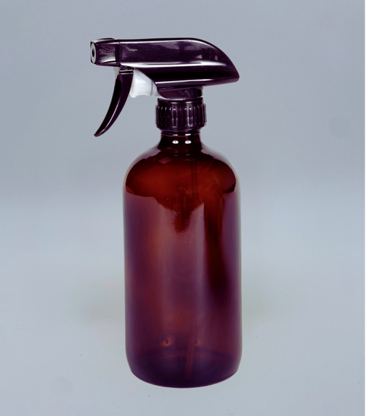 Amber Glass Spray Bottle